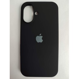 Чехол copy original силиконовый iPhone 16 черный