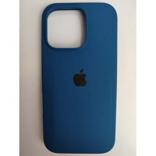 Чехол copy original силиконовый iPhone 16 Pro (38) синий