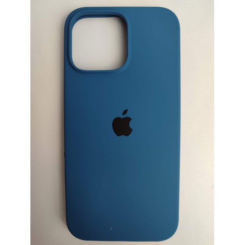 Чехол copy original силиконовый iPhone 16 Pro Max (20) синий