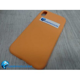 Чехол copy original силиконовый iPhone XR (полная защита) (002) оранжевый*