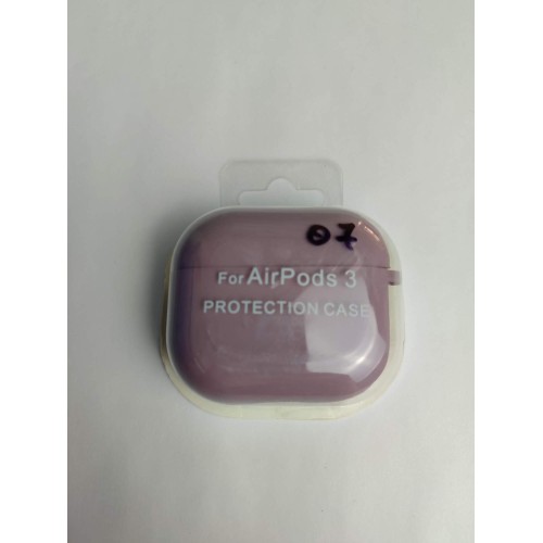 Чехол для наушников AirPods 3 Protection Case с карабином (07) лиловый 