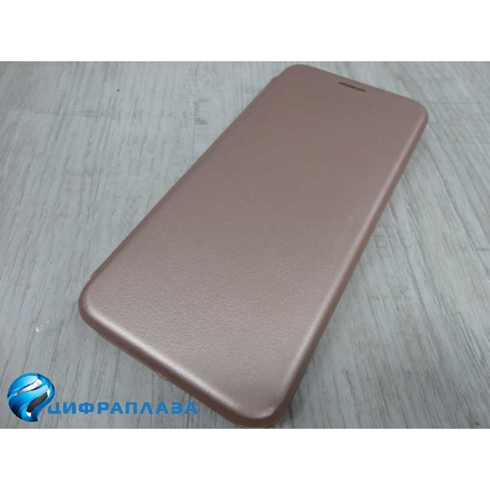 Чехол-книжка Samsung A04s More choice Grace розовое золото