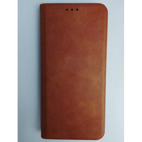 Чехол-книжка Tecno Spark Go3 FANCY CASE коричневый 