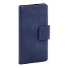 Чехол-книжка универсальный MAVERICK Slimcase, 5,2-5,5", XL, джинсовый, синий