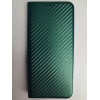Чехол-книжка Xiaomi Redmi А5/POCO C71 КАРБОН зеленый