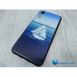 Чехол пластиковый Huawei P20 с рисунком в блистере (03)*