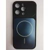 Чехол пластиковый iPhone 16 Pro Skin Case MagSafe с защитой камеры черный