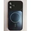 Чехол пластиковый iPhone 16 Skin Case MagSafe с защитой камеры черный