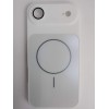 Чехол пластиковый iPhone 17 Air Skin Case MagSafe с защитой камеры белый