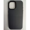 Чехол пластиковый iPhone 17 АНТИОТПЕЧАТКИ с MagSafe черный 