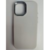 Чехол пластиковый iPhone 17 АНТИОТПЕЧАТКИ с MagSafe серый 