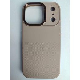 Чехол пластиковый iPhone 17 Pro АНТИОТПЕЧАТКИ с MagSafe титановый 