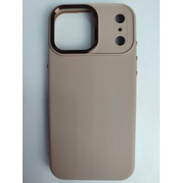 Чехол пластиковый iPhone 17 Pro Max АНТИОТПЕЧАТКИ с MagSafe титановый 