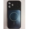 Чехол пластиковый iPhone 17 Pro Max Skin Case MagSafe с защитой камеры черный
