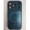 Чехол пластиковый iPhone 17 Pro Skin Case MagSafe с защитой камеры синий