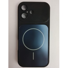 Чехол пластиковый iPhone 17 Skin Case MagSafe с защитой камеры черный