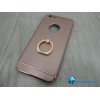 Чехол пластиковый iPhone 6 розовый с кольцом