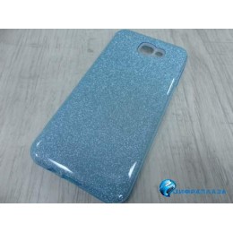 Чехол пластиковый Samsung J5 Prime (G570) (15007сh) голубой