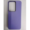 Чехол пластиковый Xiaomi Redmi A5/POCO C71 ЭкоКожа с оободком сиреневый