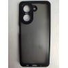 Чехол пластиковый Xiaomi Redmi A5/POCO C71 матовый черный с окантовкой 