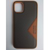 Чехол силикон-пластик iPhone 11 JEANS коричневый 