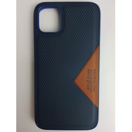 Чехол силикон-пластик iPhone 11 JEANS синий 