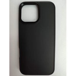 Чехол силикон-пластик iPhone 16 Pro Max SC311 черный