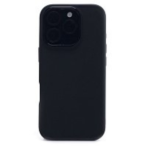 Чехол силикон-пластик iPhone 16 Pro SC311 черный