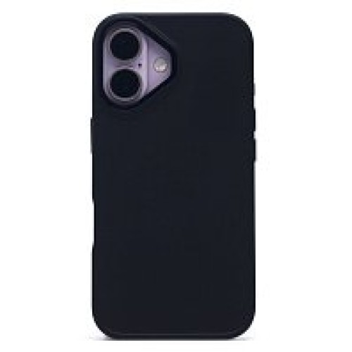 Чехол силикон-пластик iPhone 16 SC311 черный