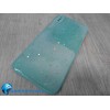 Чехол силикон-пластик iPhone XS Max звездопад бирюзовый