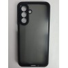 Чехол силикон-пластик Samsung A17/A26 матовый с окантовкой черный