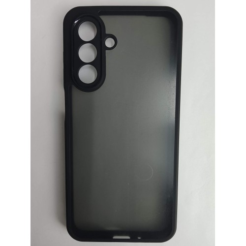 Чехол силикон-пластик Samsung A17/A26 матовый с окантовкой черный