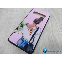 Чехол силикон-пластик Samsung S10 InstaGlamour (008)