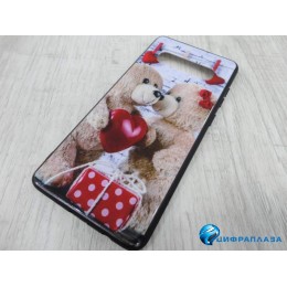 Чехол силикон-пластик Samsung S10 Plus Print (009)