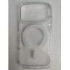 Чехол силиконовый Clear Case iPhone 17 Pro Magsafe прозрачный