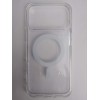 Чехол силиконовый Clear Case iPhone 17 Pro Max Magsafe прозрачный