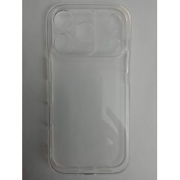 Чехол силиконовый Clear Case iPhone 17 Pro прозрачный