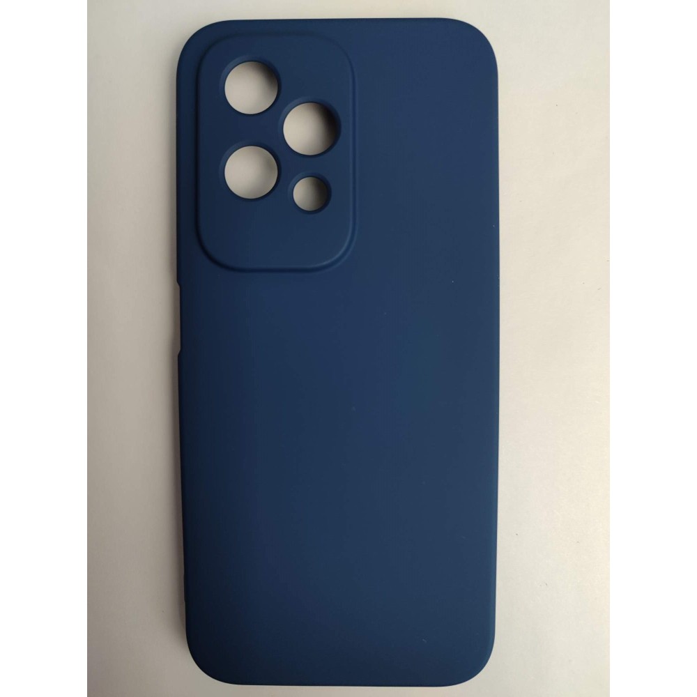 Чехол силиконовый Honor 200 Lite Silicone Case без лого темно-синий