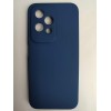 Чехол силиконовый Honor 200 Lite Silicone Case без лого темно-синий