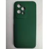 Чехол силиконовый Honor 200 Lite Silicone Case без лого темно-зеленый