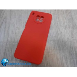 Чехол силиконовый Honor 50 Lite More choice Silicone MATTE красный