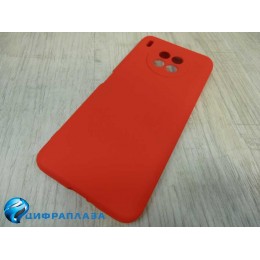 Чехол силиконовый Honor 50 Lite Silicone Case красный