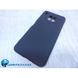 Чехол силиконовый Honor 50 Lite Silicone Cover черный