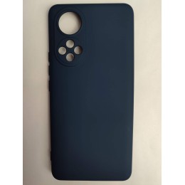 Чехол силиконовый Honor 50 Silicone Cover темно-синий