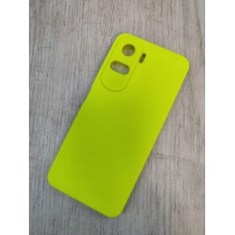 Чехол силиконовый Honor 90 Lite Silicone Cover Nano 2mm салатовый