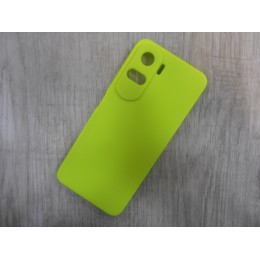 Чехол силиконовый Honor 90 Lite Silicone Cover салатовый