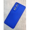 Чехол силиконовый Honor 90 Silicone Case темно-синий