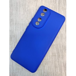 Чехол силиконовый Honor 90 Silicone Case темно-синий