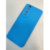 Чехол силиконовый Honor 90 Silicone Cover Nano 2mm лазурный