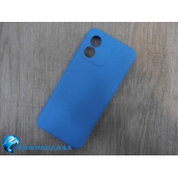 Чехол силиконовый Honor X5 Silicone Cover Nano 2mm лазурный